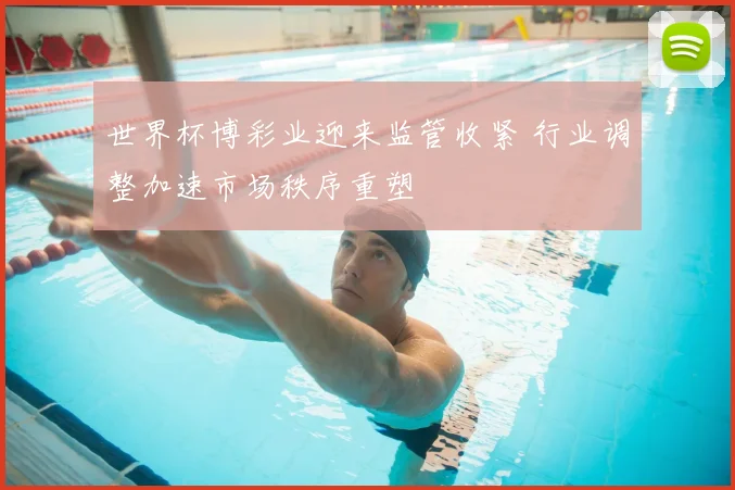 世界杯博彩业迎来监管收紧 行业调整加速市场秩序重塑